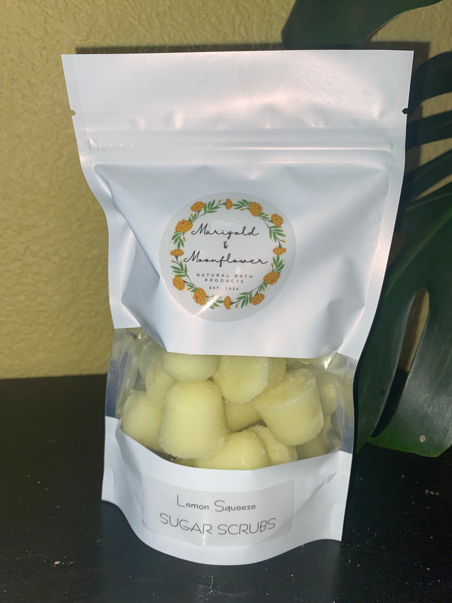Lemon Sugar Scrubs