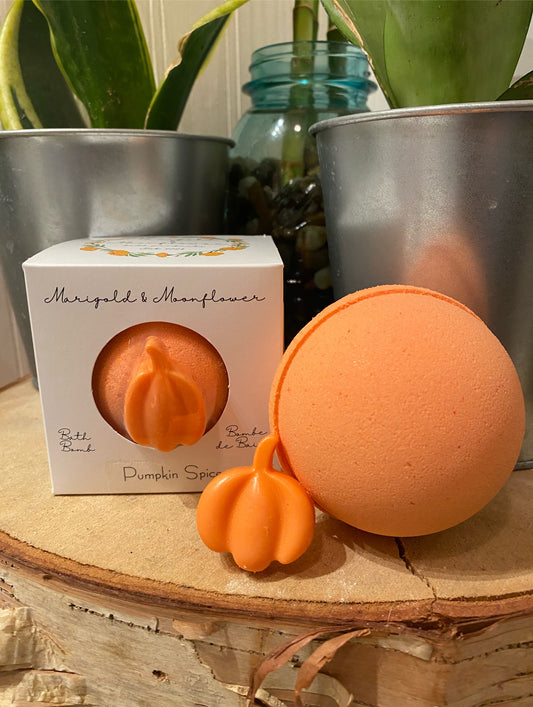 Pumpkin Spice Bath Bomb