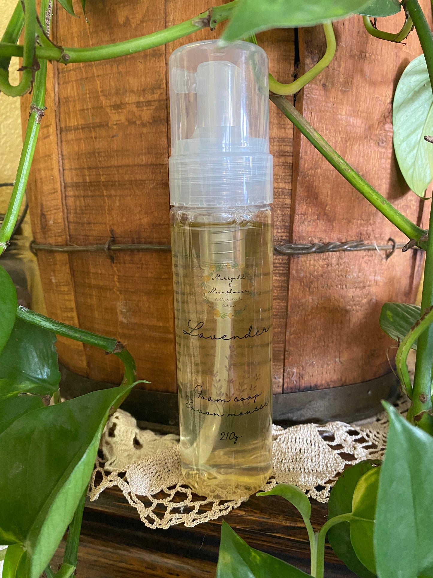 Lavender foaming hand soap