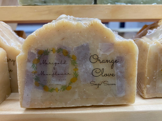 Orange Clove bar soap