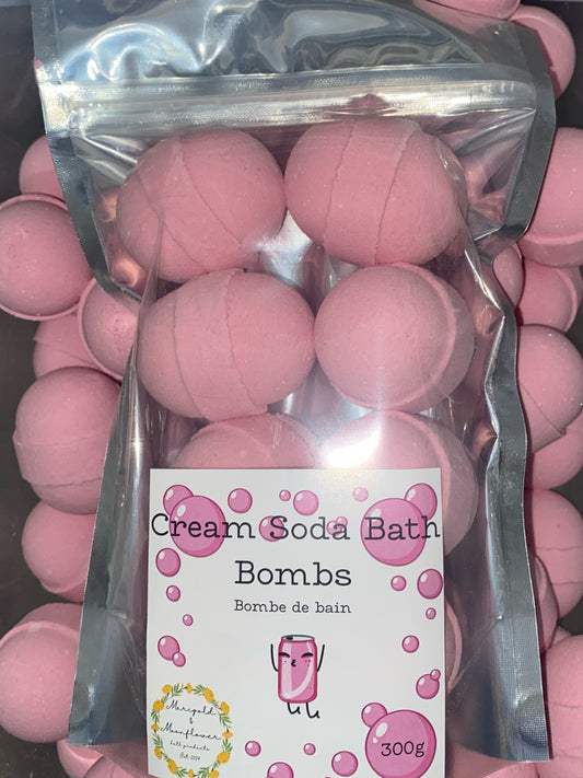 Mini Cream Soda Bath Bombs