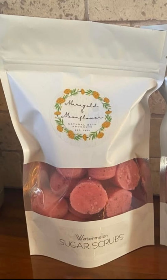 Watermelon sugar scrubs