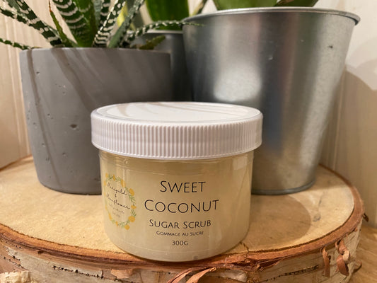 Sweet Coconut Sugar Scrub