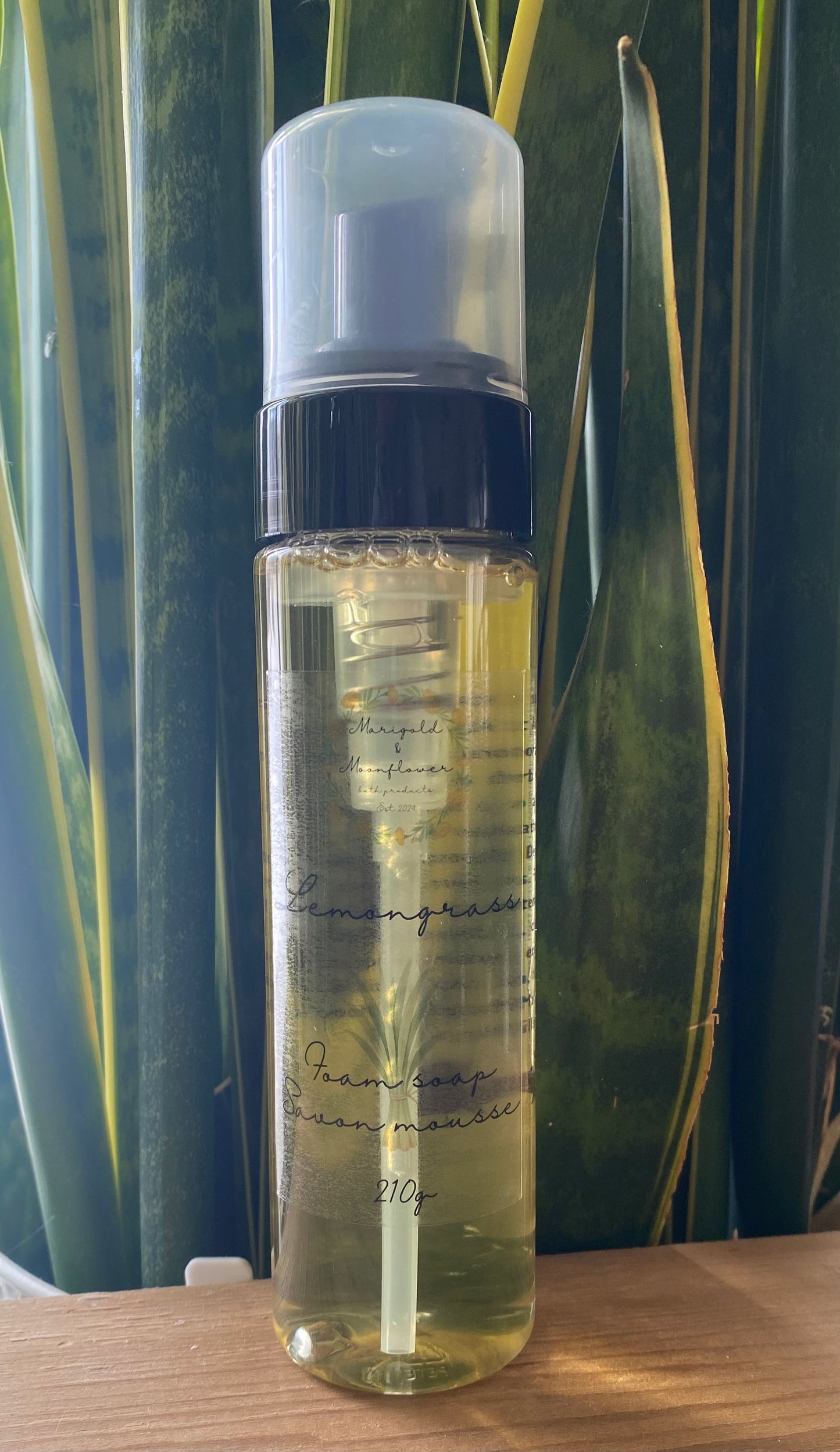 Lemongrass foaming hand soap