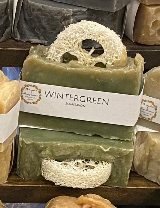 Wintergreen bar soap